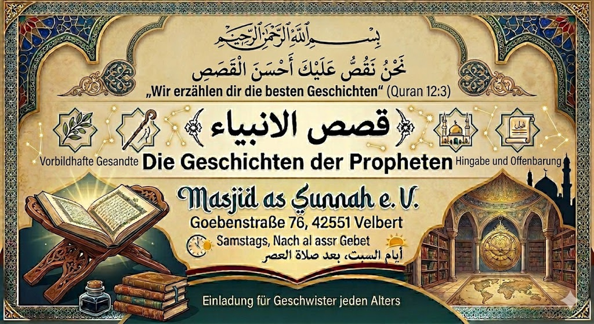 Unterricht: Geschichten der Propheten