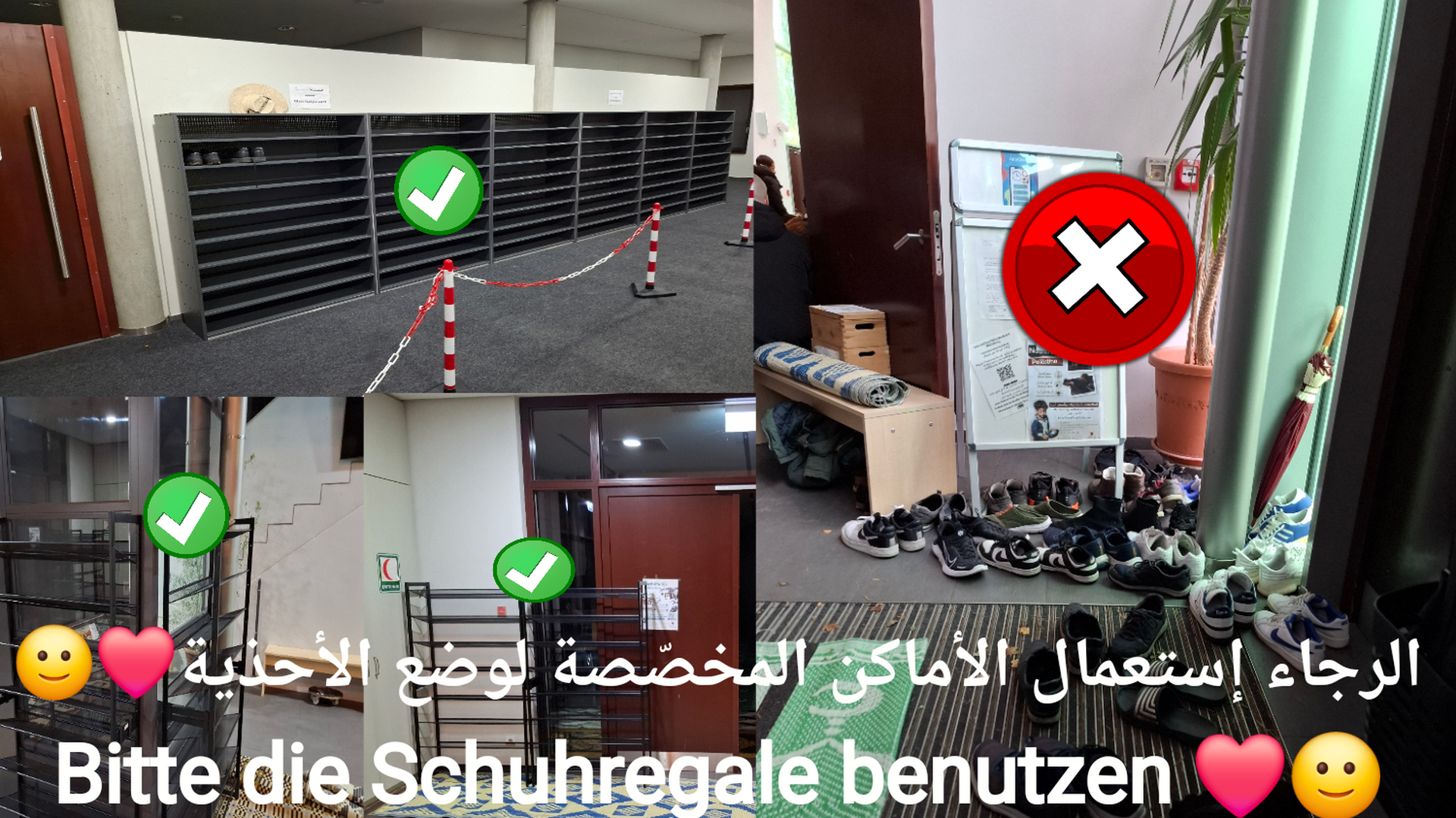 Ordnung beim Freitags-Gebet-