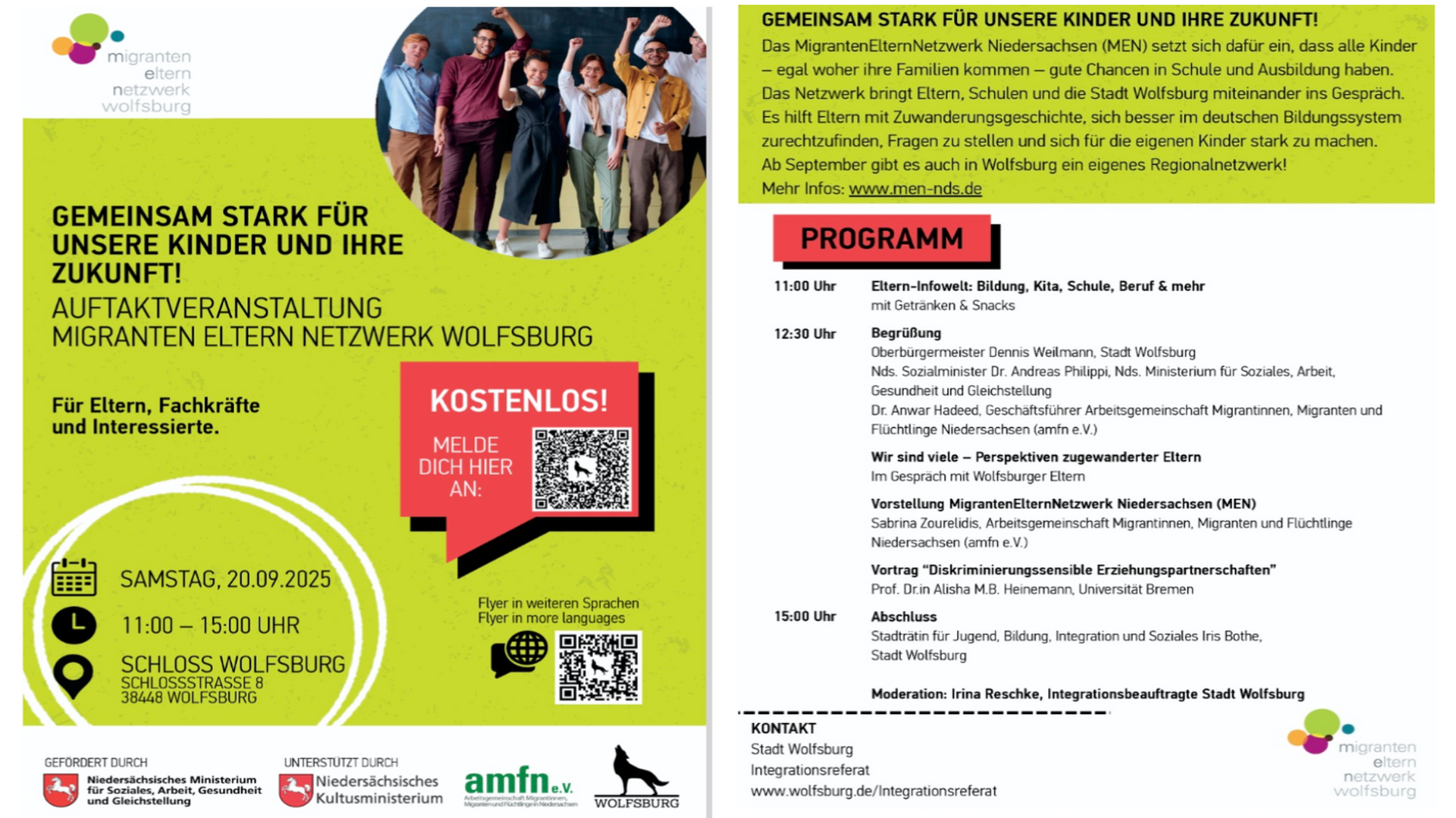 Migranten Eltern Netzwerk Wolfsburg