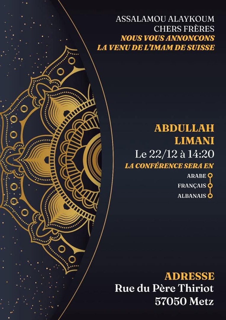 La venue de notre frère Abdullah Limani