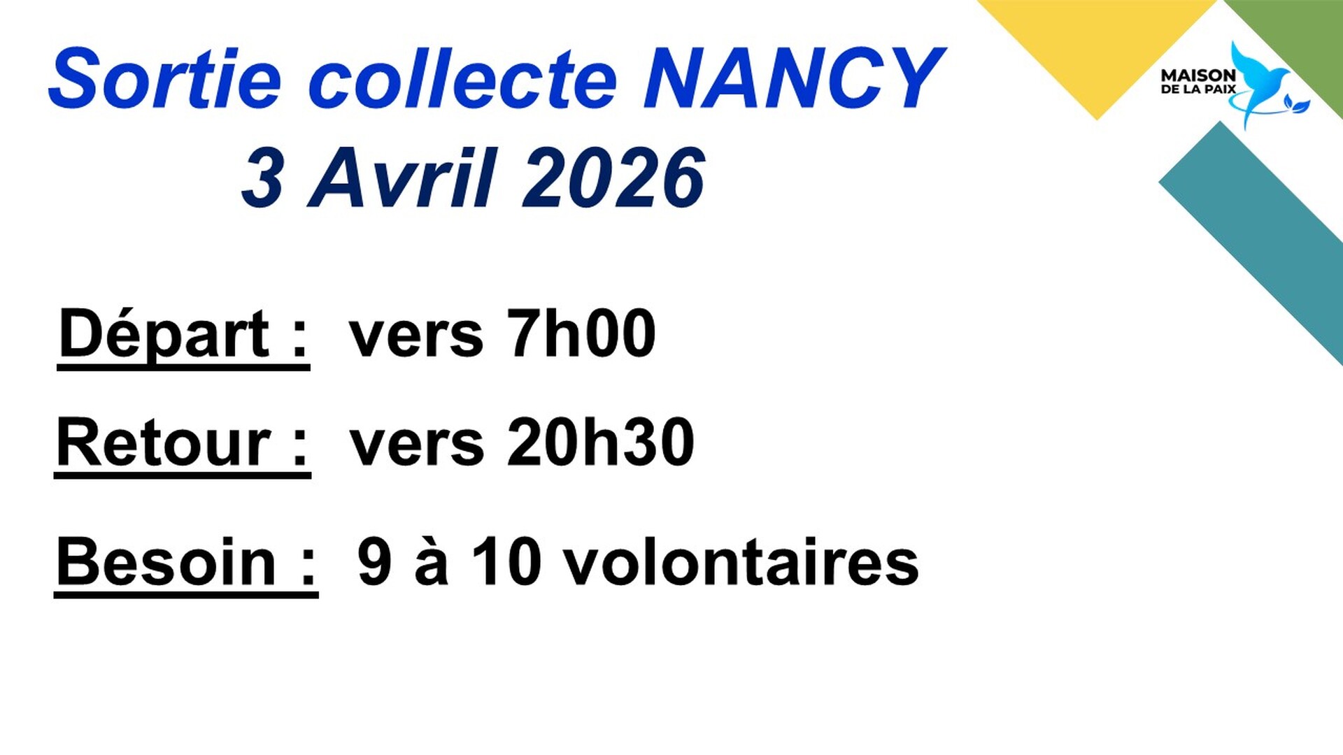 Collecte NANCY