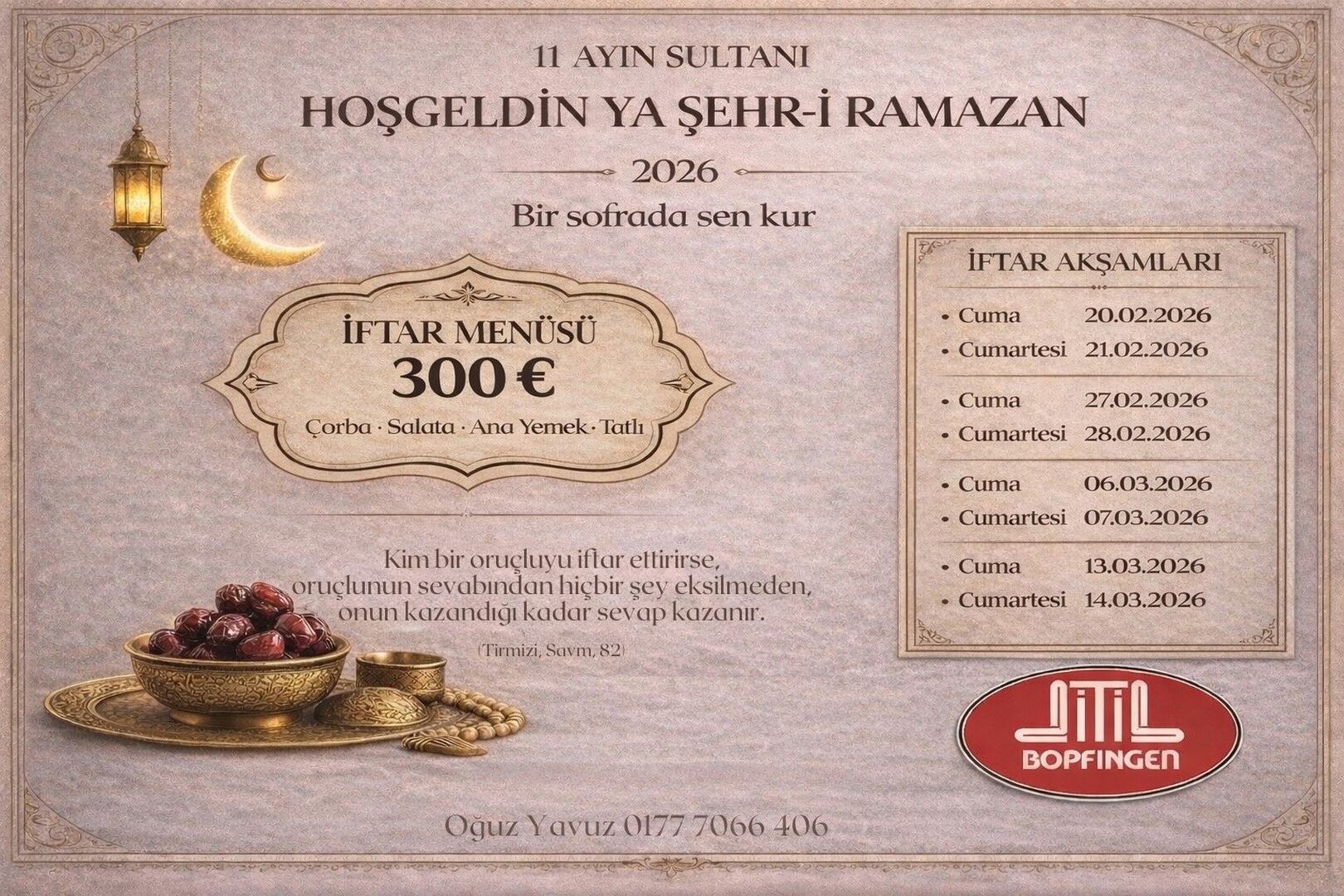 Ramazan programı