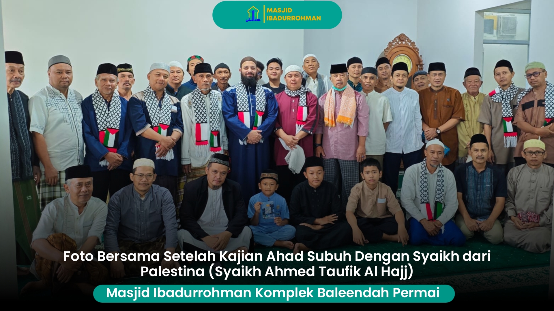 Kajian Bersama Syaikh palestina