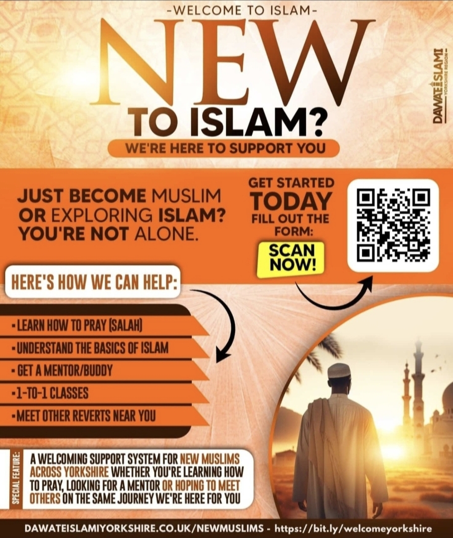 New to Islam? Support available!