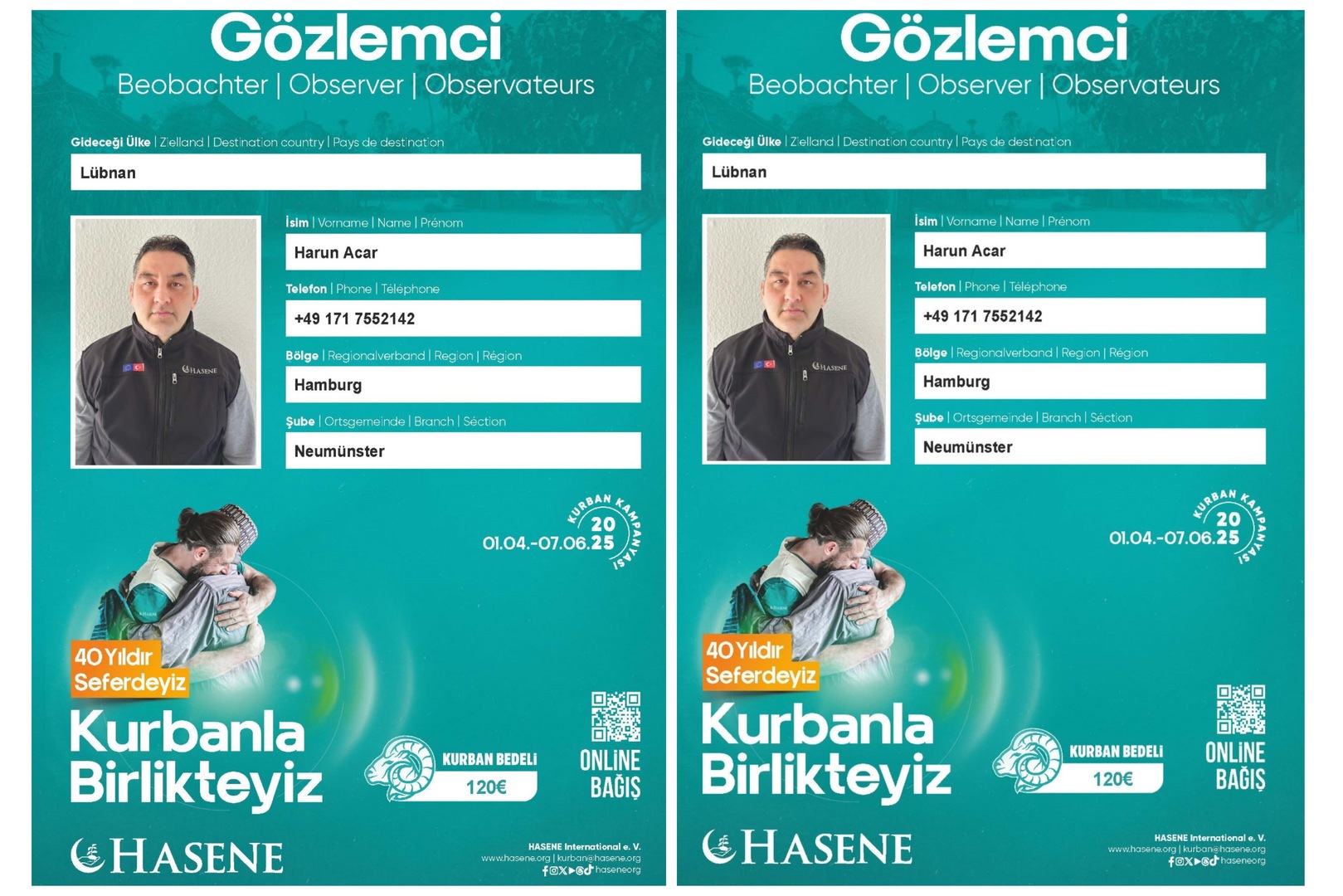 Kurban gözlemci