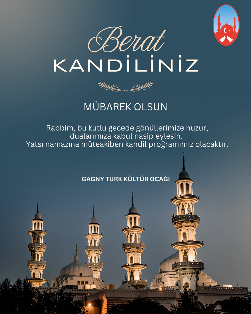 Berat kandiliniz mübarek olsun