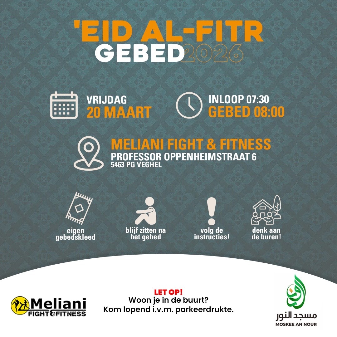 ‘Eid-al-fitr gebed 2026
