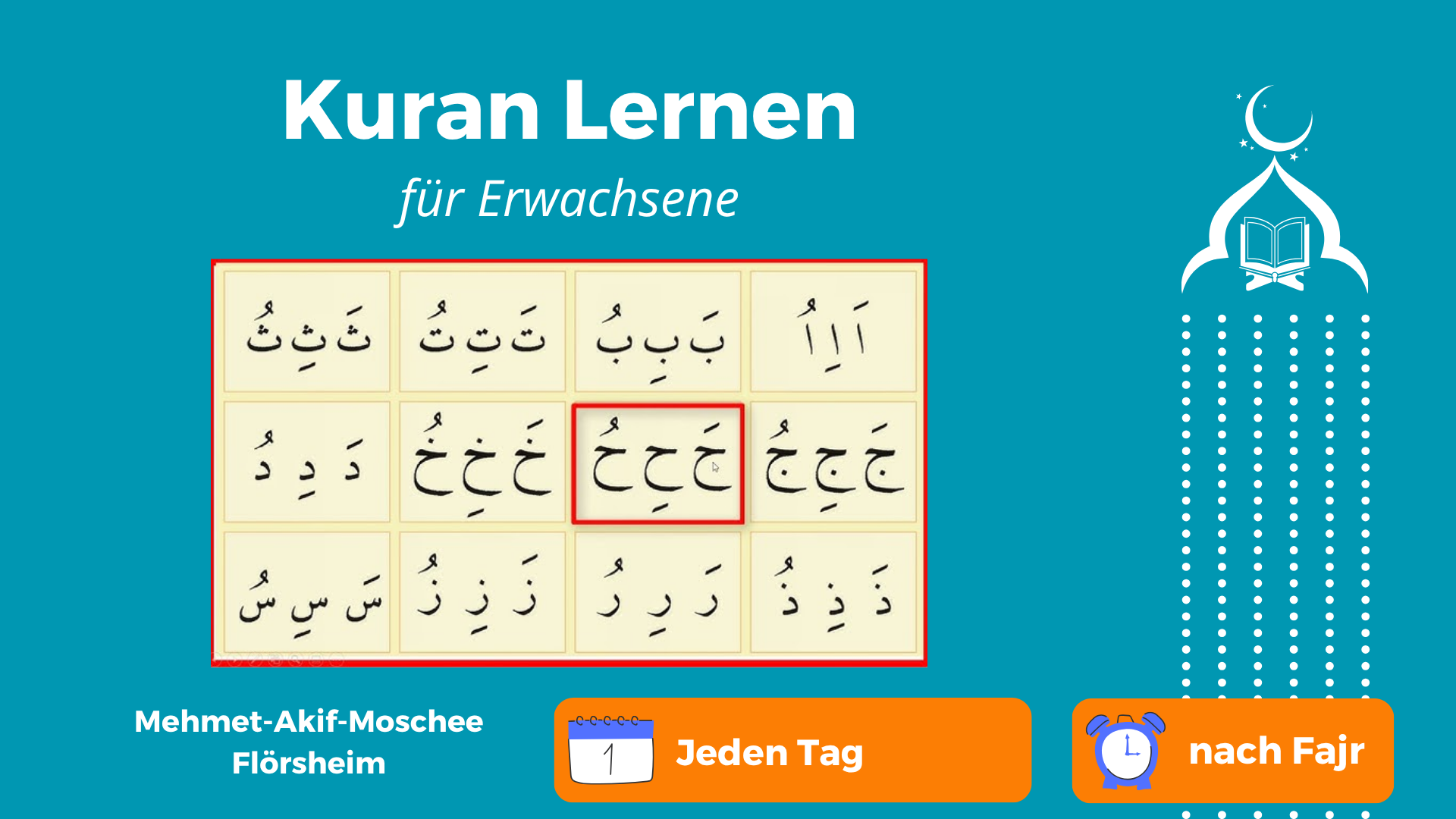 Kuran-Untericht für Erwachsene