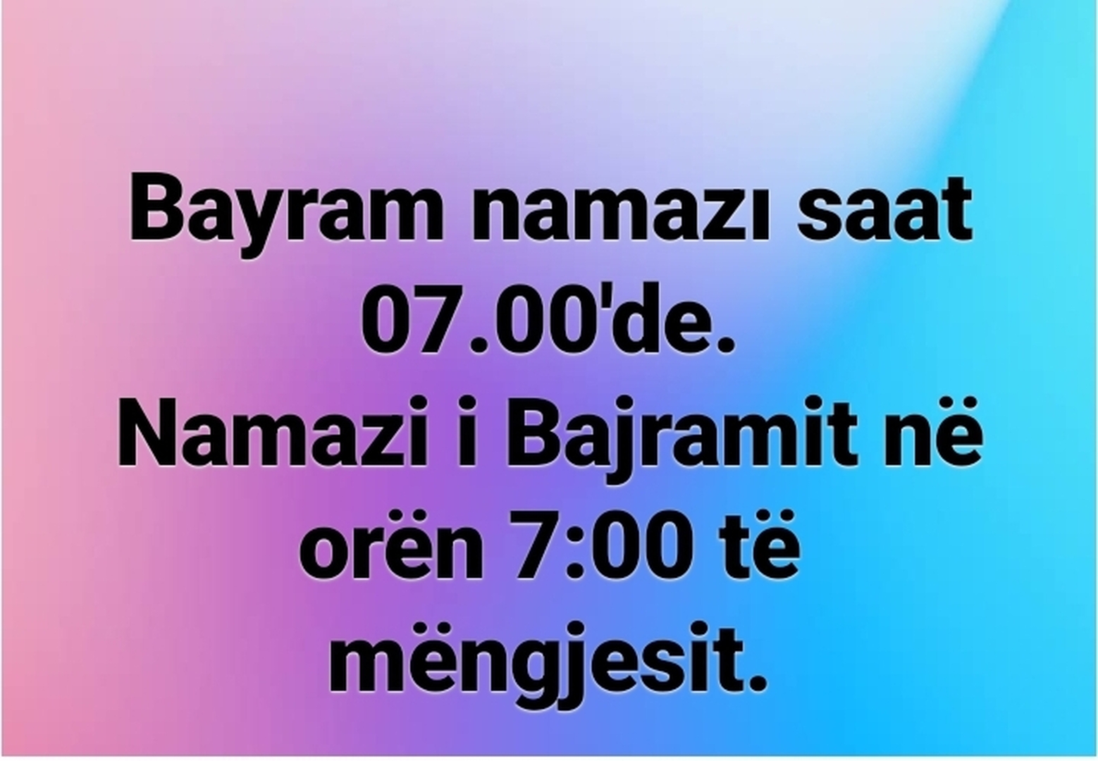 Bayram Namazı