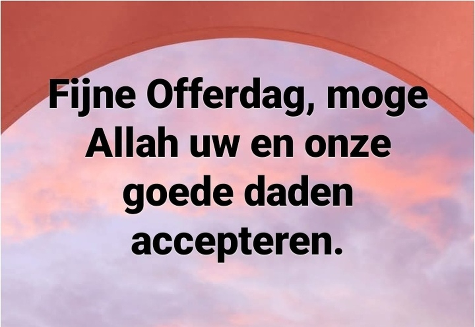 Eid al-Adha-groeten