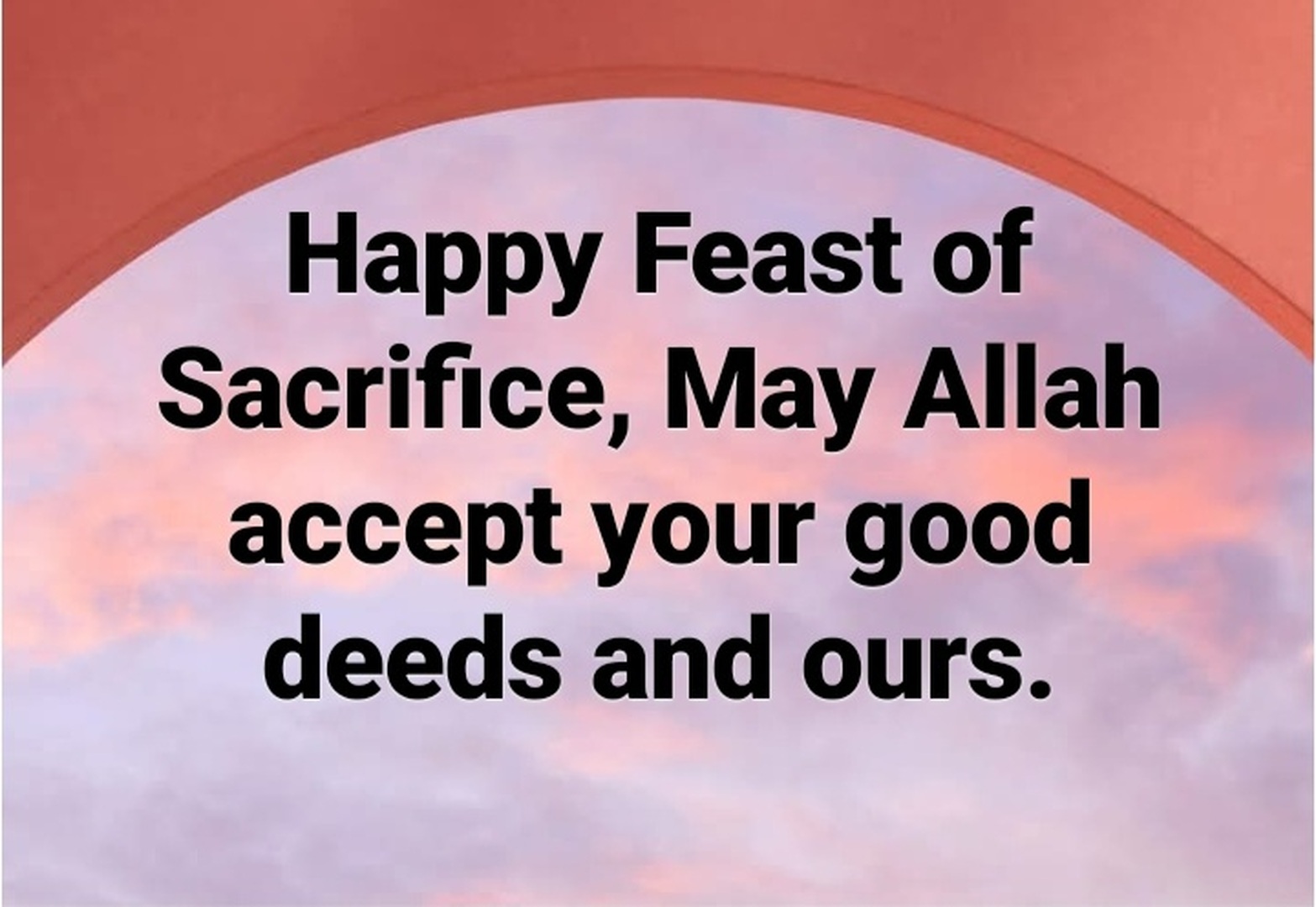 Eid al-Adha greetings