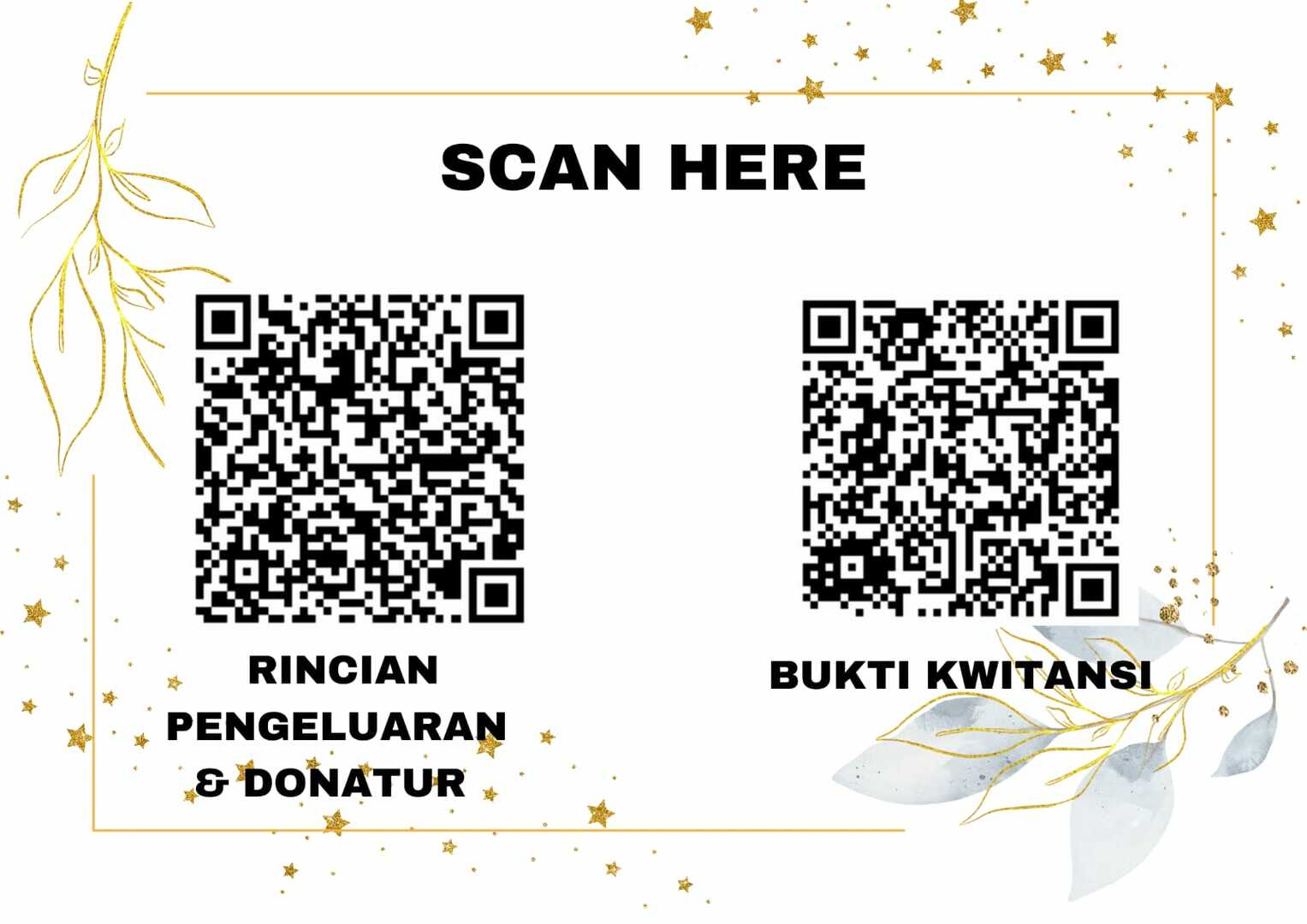 Barcode Rincian Pembangunan