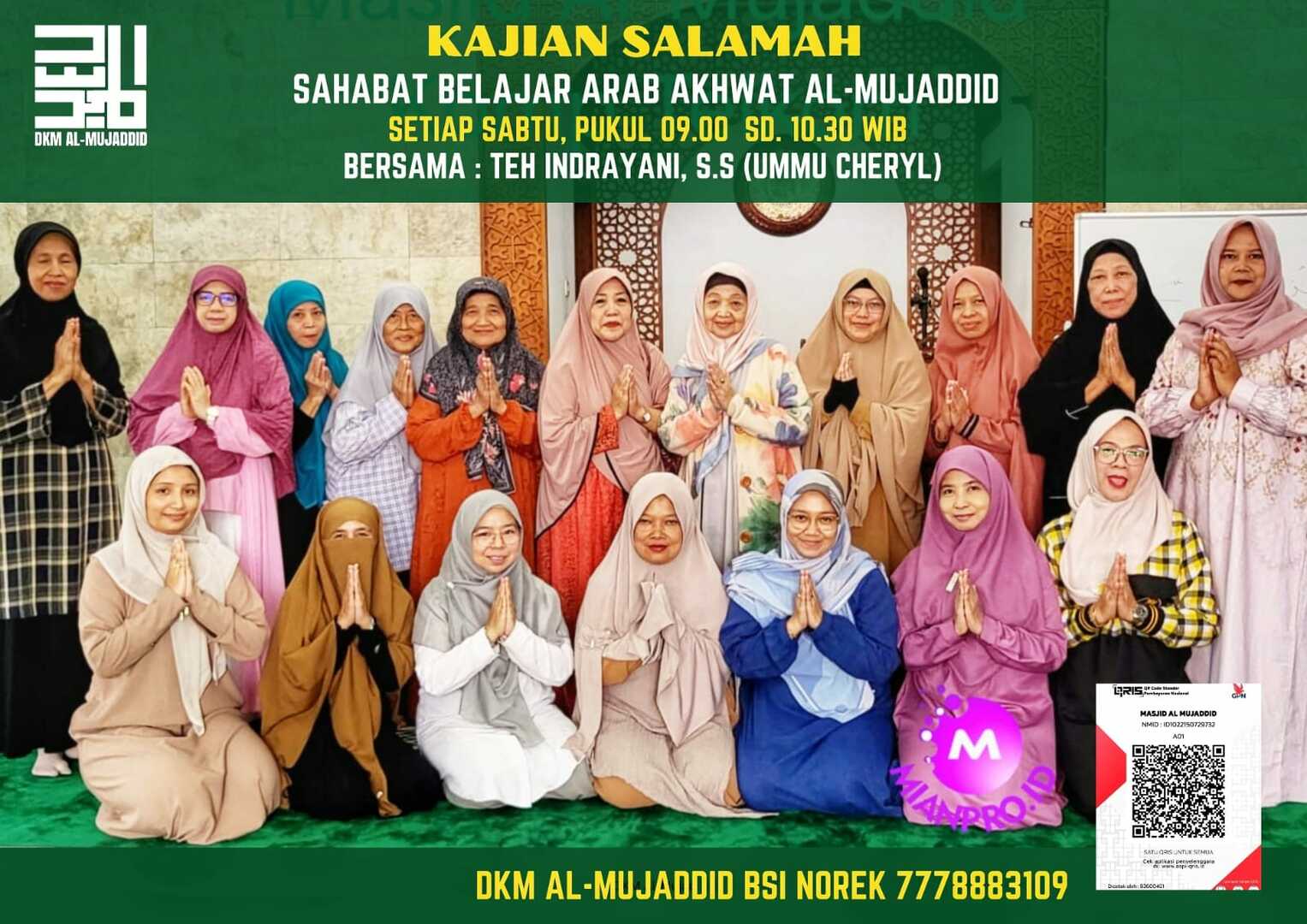 BAHASA ARAB AKHWAT - SABTU PAGI
