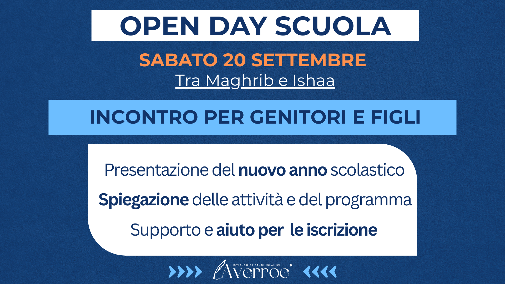 open day scuola