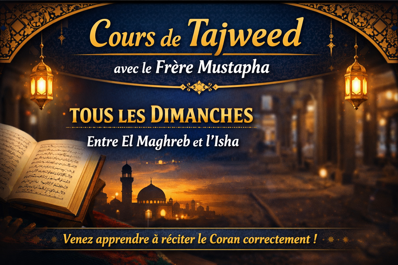Cours Tajweed