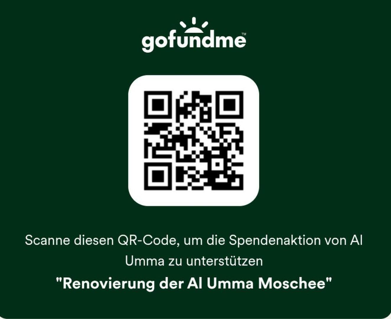 Renovierung der Al Umma Moschee