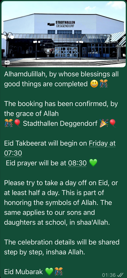Eid Mubarak