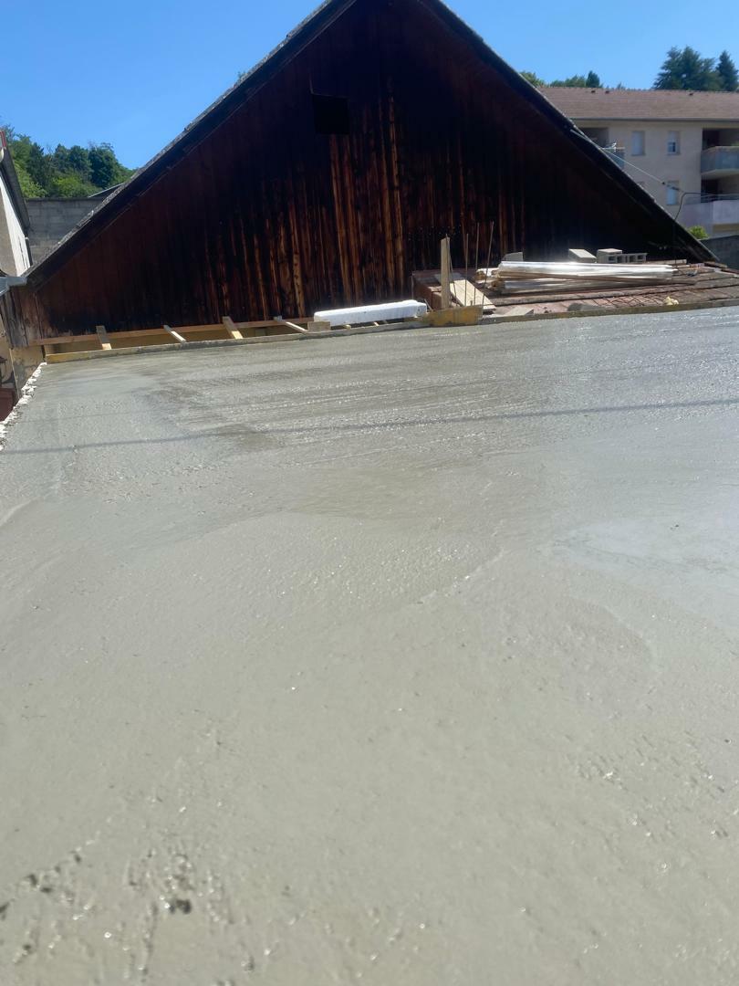 dalle beton mosquee