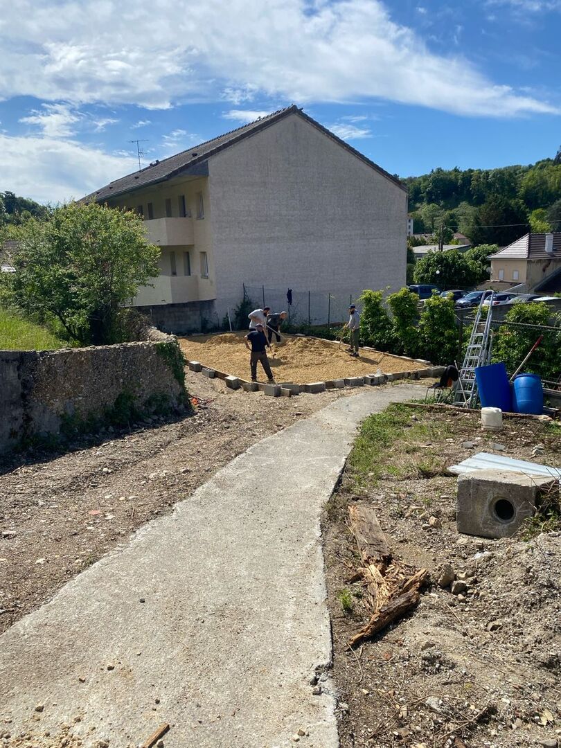 preparation chapiteaux (femmes) aid adha