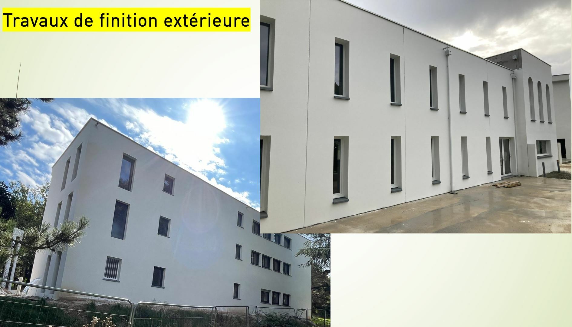 Finitions extérieures