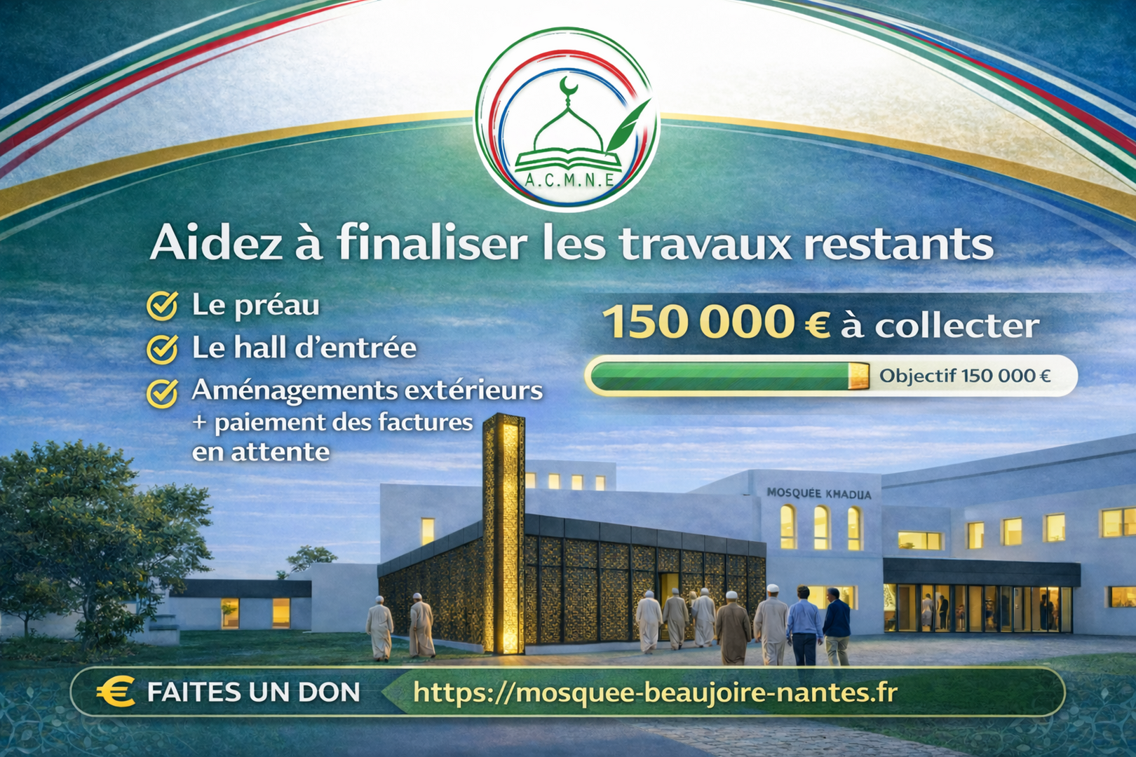 Financement travaux restants