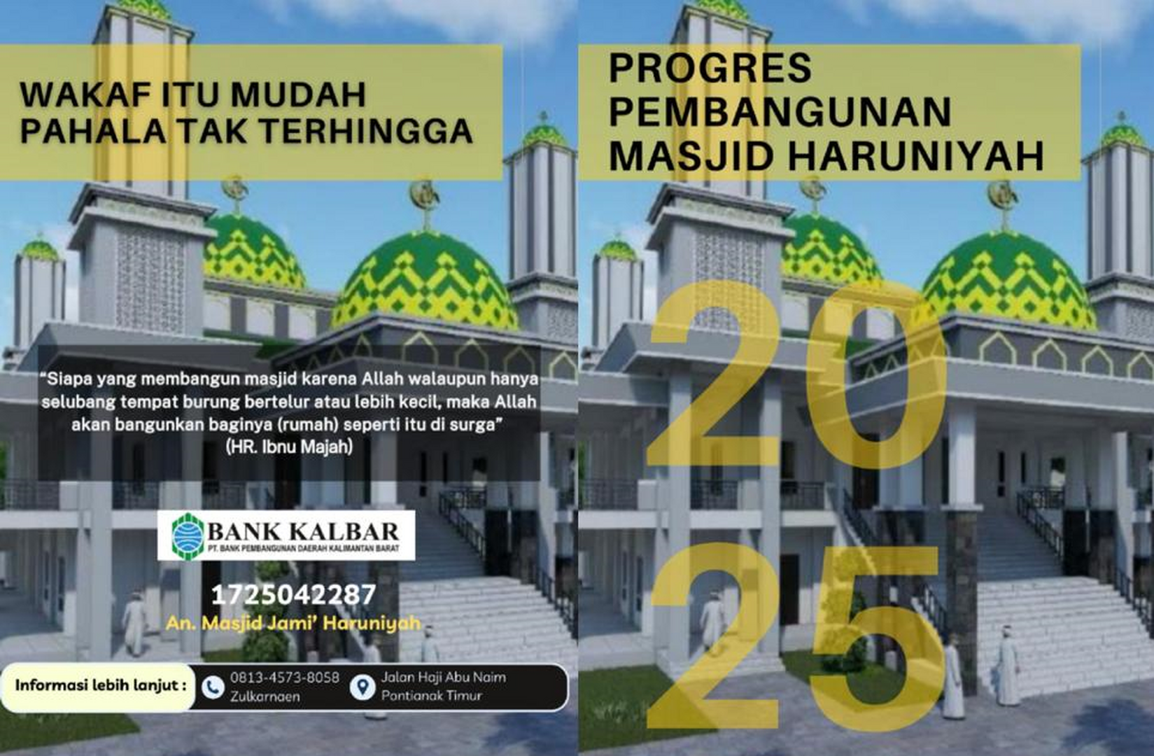 Renovasi Masjid Haruniyah