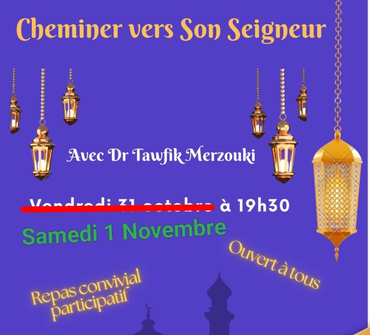 Soirée spirituelle "Cheminer vers Allah"