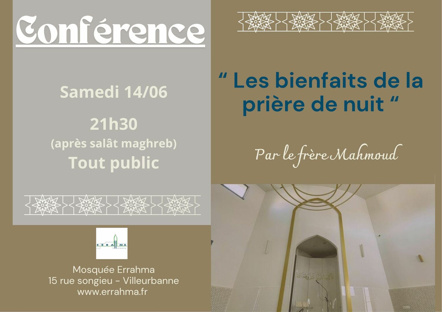 Conférence