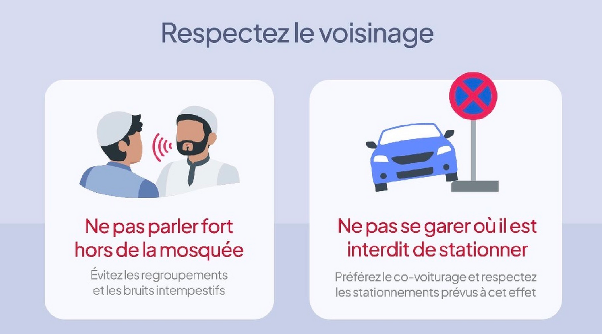 Respect du voisinage