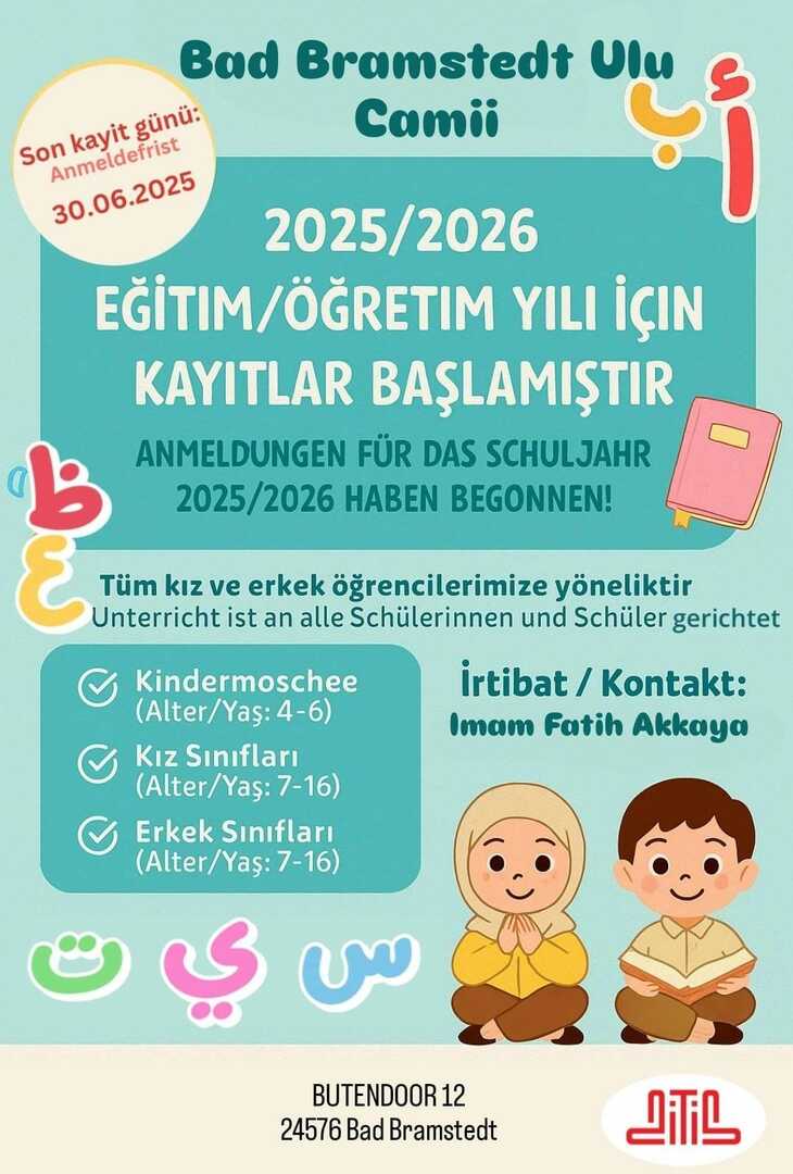 25/26 Öğretim yılı kayıtları