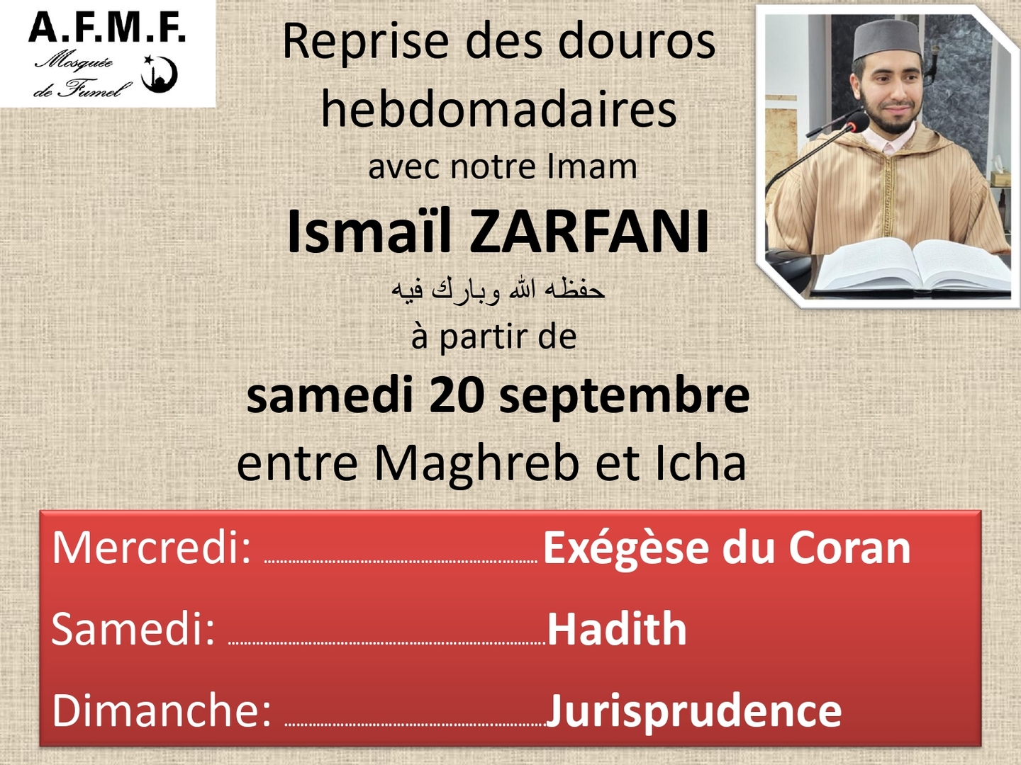assises hebdomadaires