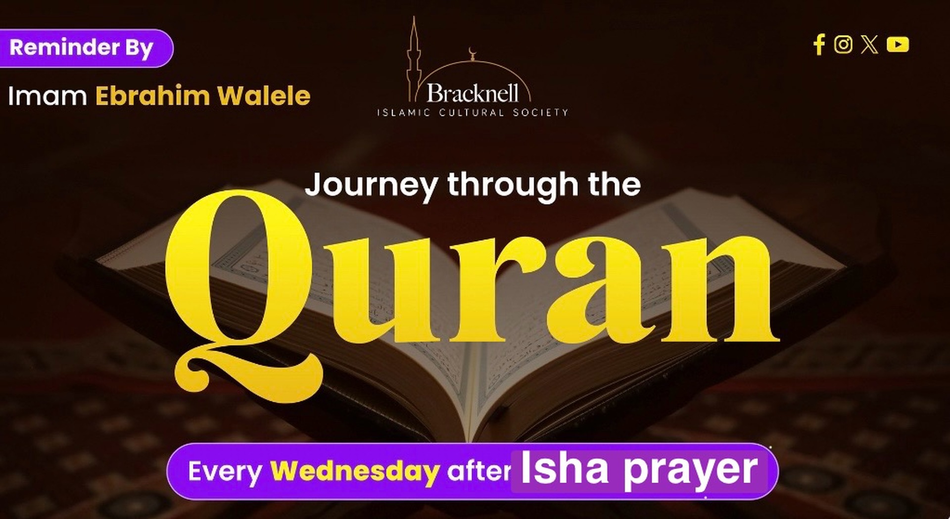 Wednesdays @Isha Tafseer