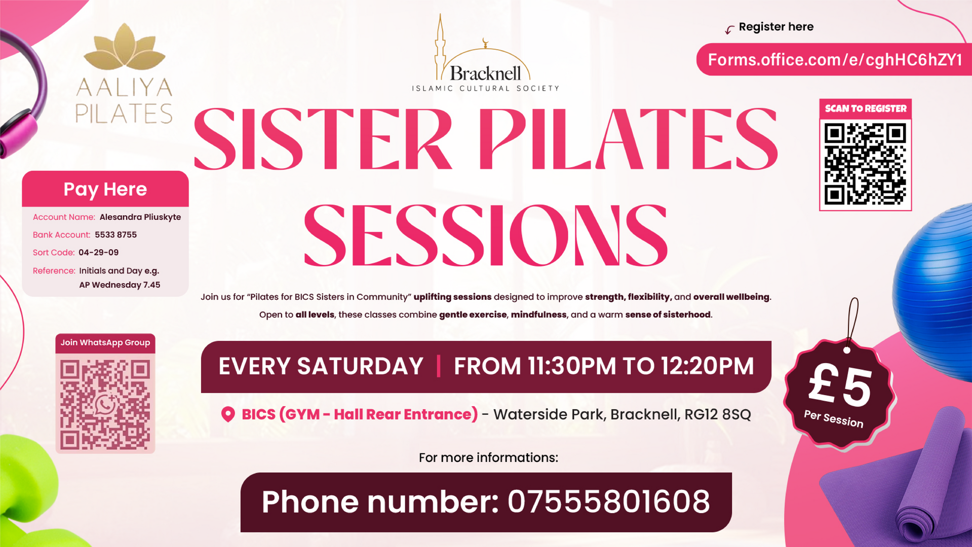 Sisters Pilates Sessions