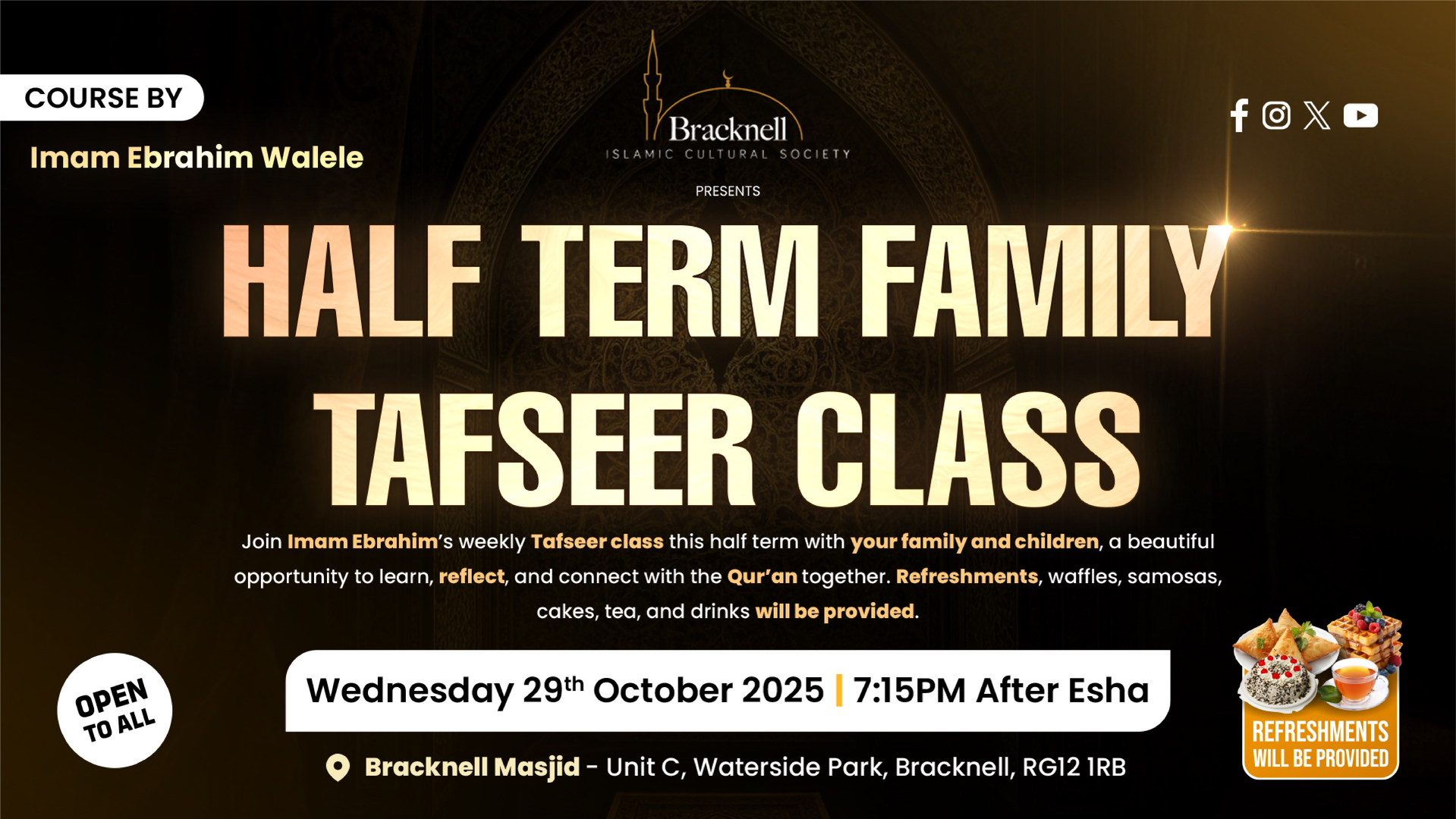 Taster Class Half term 2025