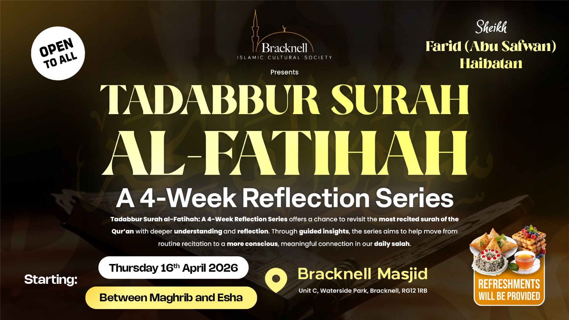 Tadabbur Surah Al-Fatihah