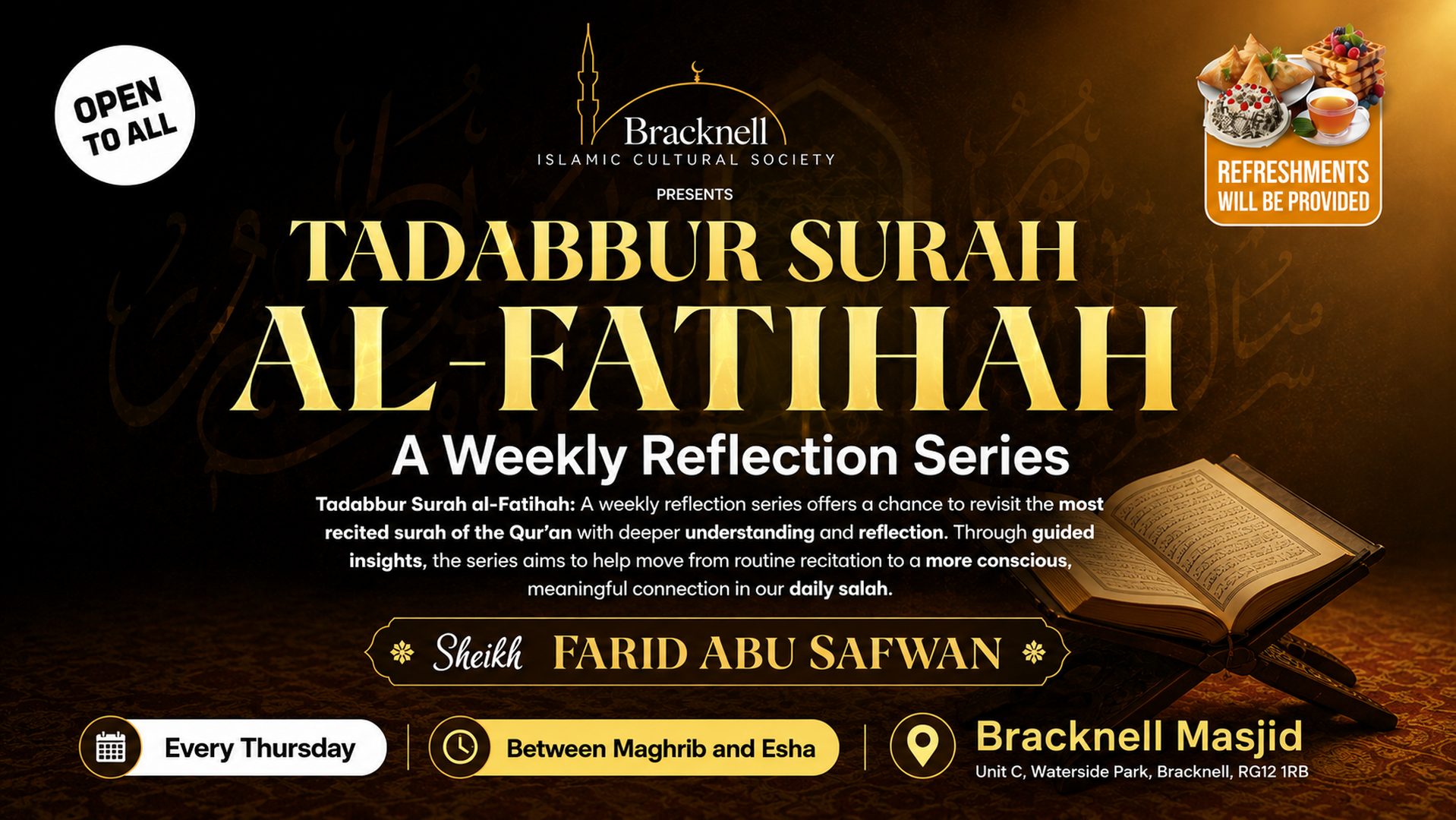 AL FATIHA TADABUR