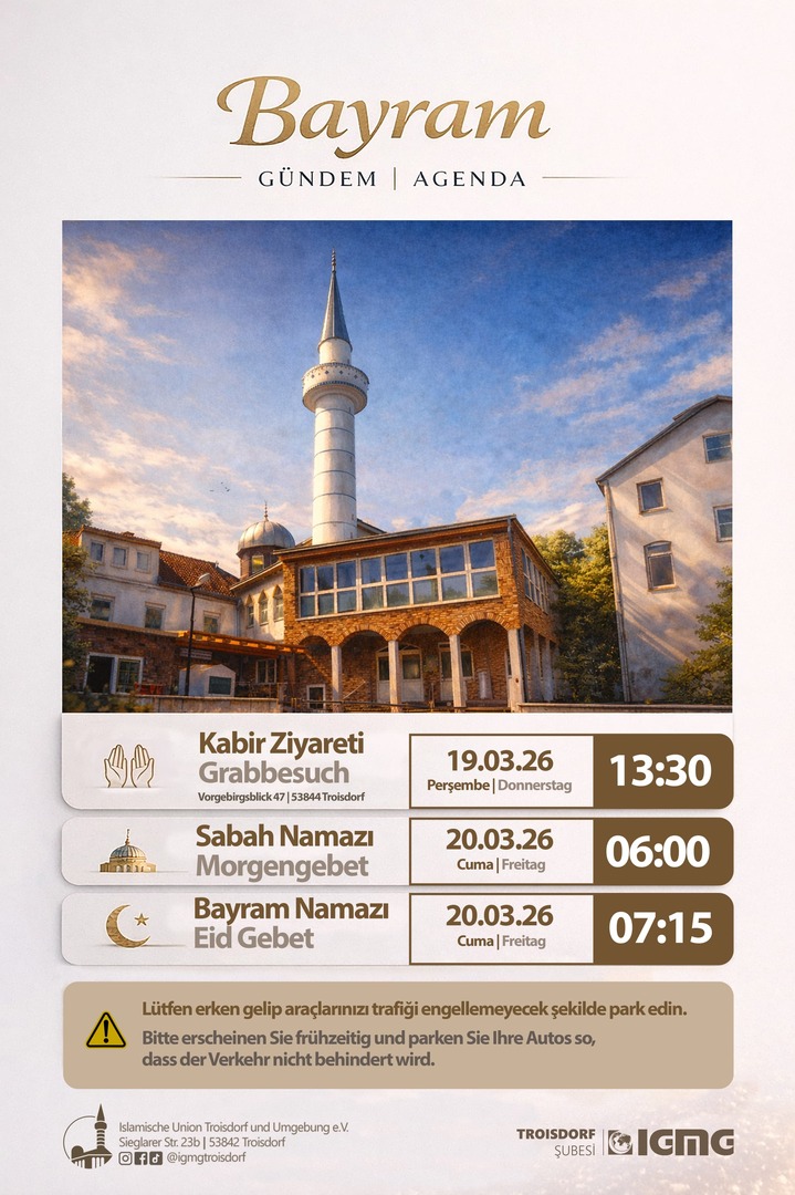 Bayram Namazi - Eid Gebet