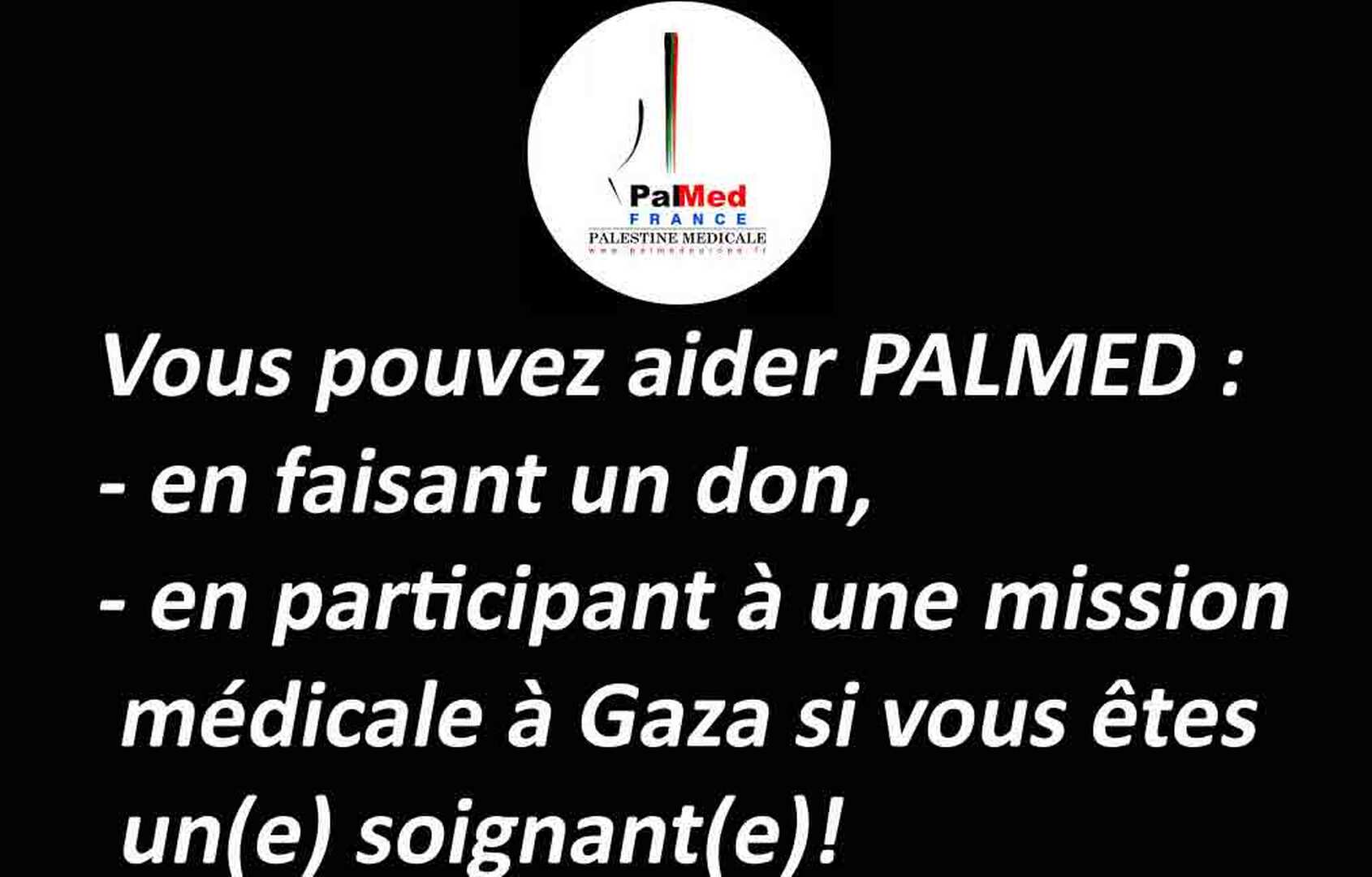 PALMED soigne les blessés de Gaza - 2