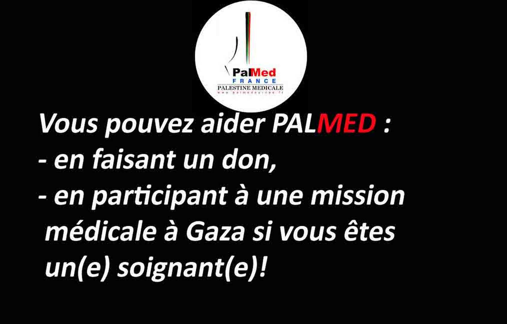 PALMED soigne les blessés de Gaza - 2