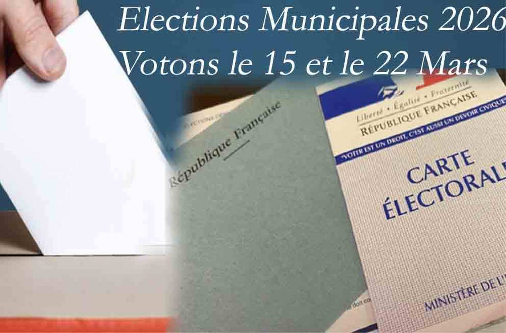 Votons aux élections municipales