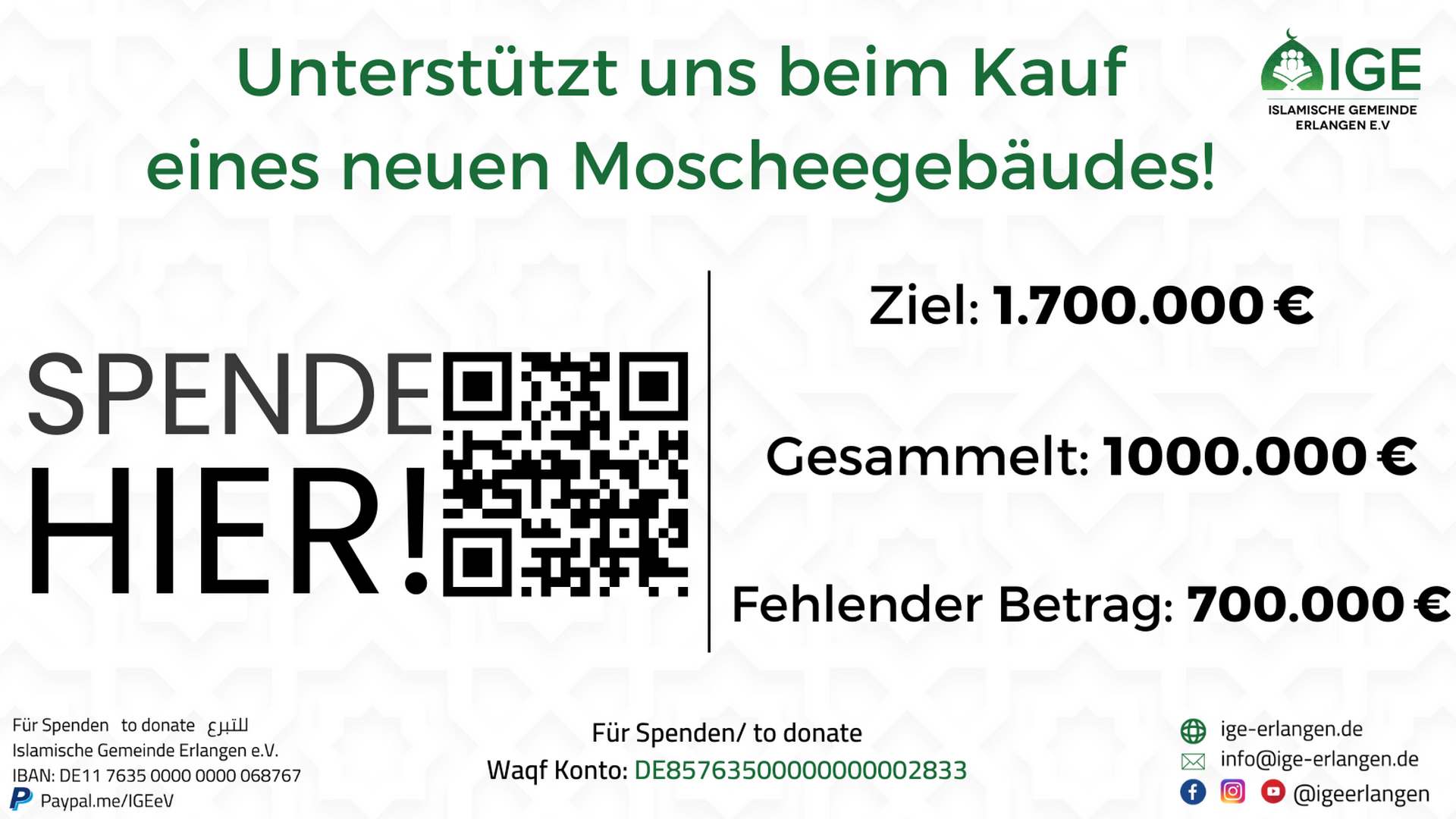 Spendenaufruf