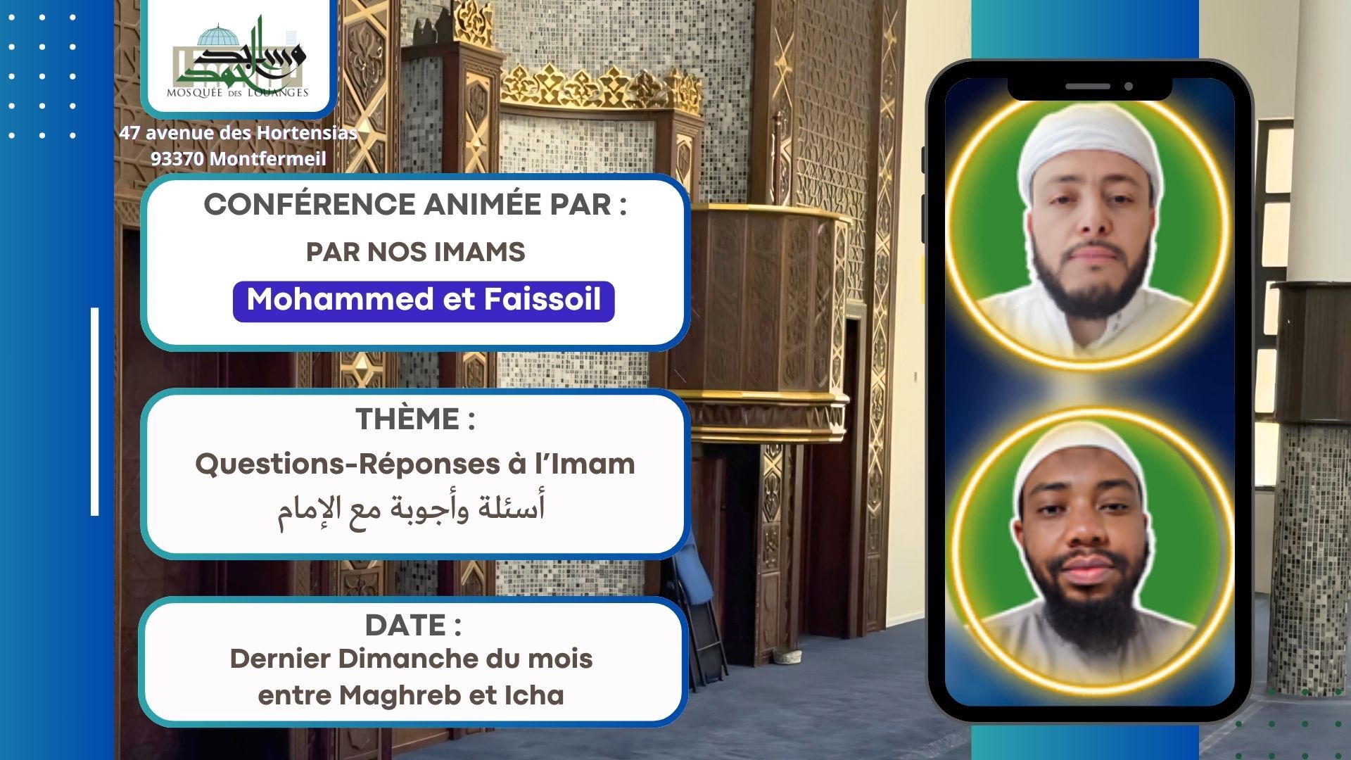 Questions-Réponses à l’Imam