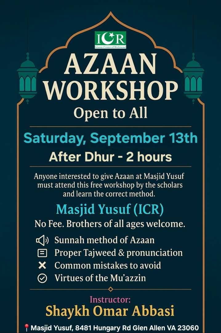 AZAAN Workshop