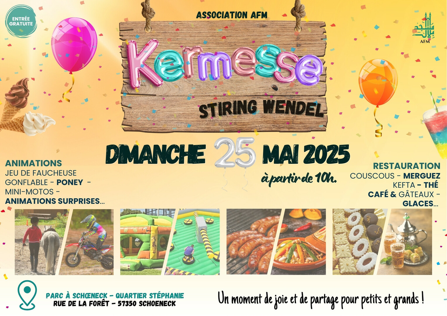 Kermesse 25 Mai 2025