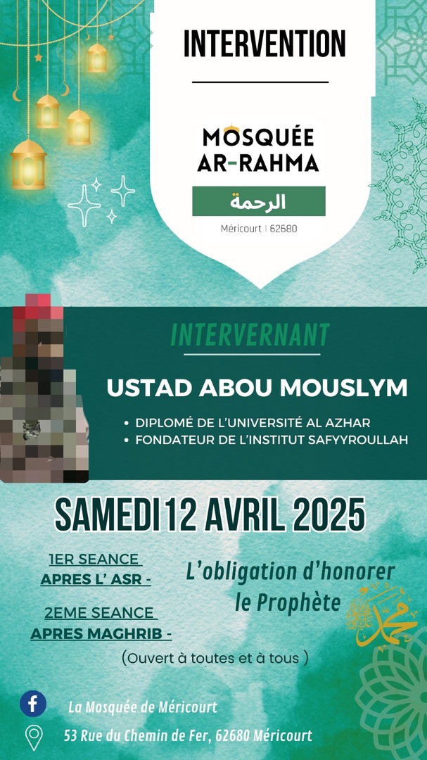 Intervention du 12 Avril 2024