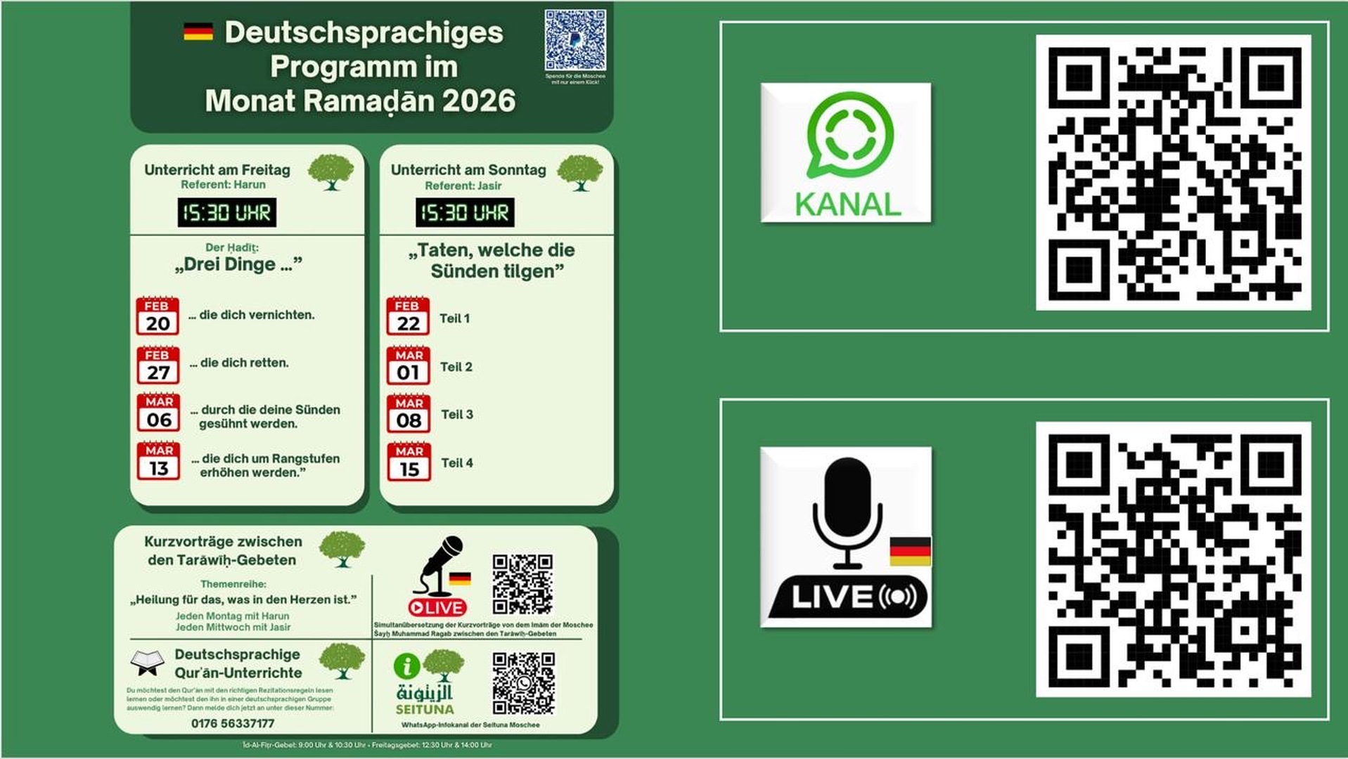 Programm Ramadan 