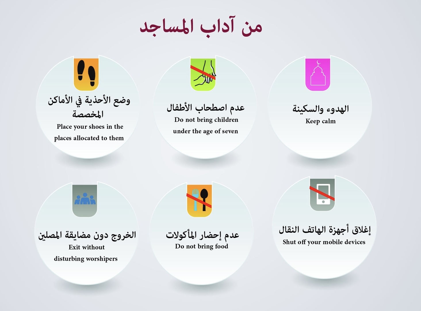 اداب المساجد من السنة