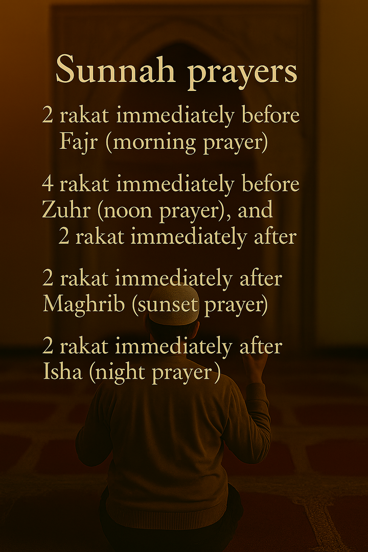 sunnah prayers