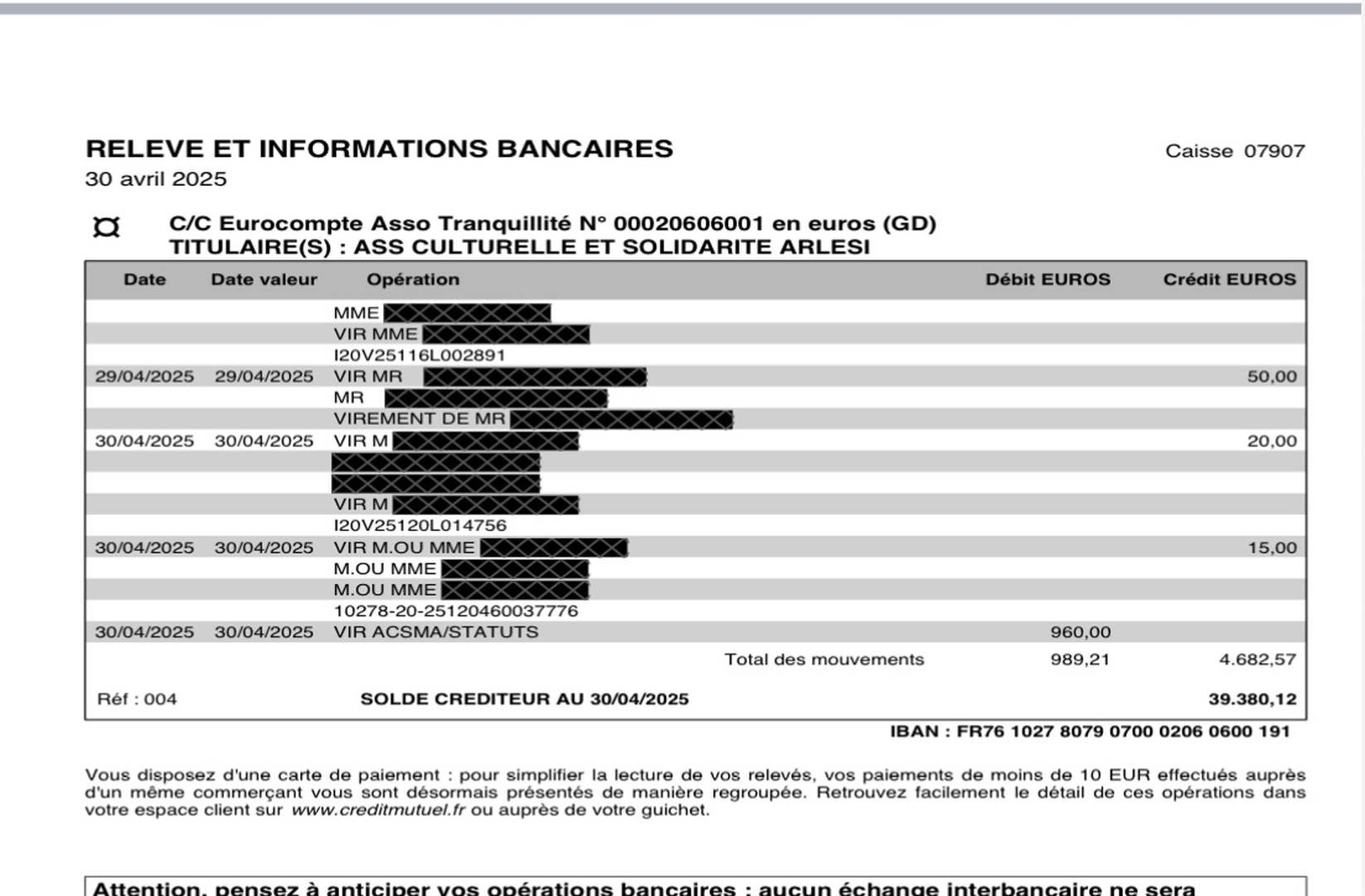 Bilan