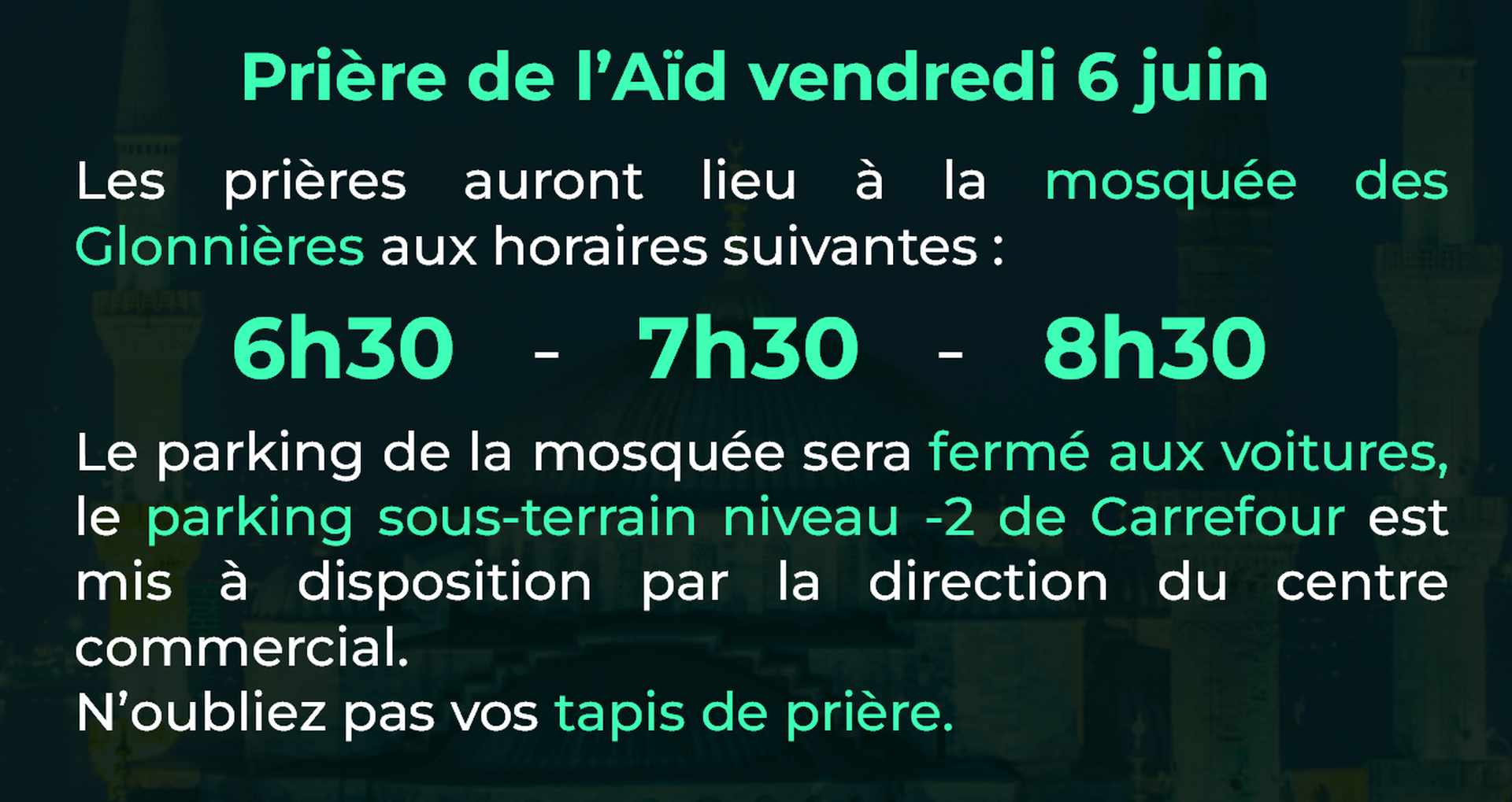 Prière de l'Aïd